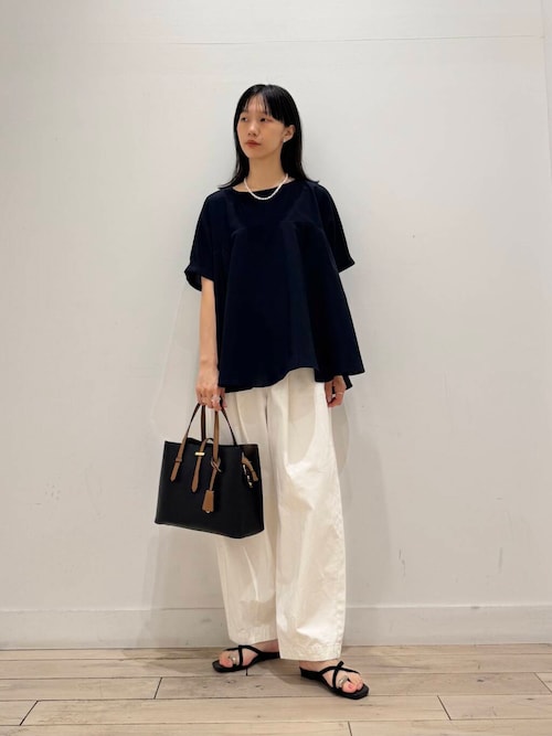 URBAN RESEARCH DOORS / アーバンリサーチ ドアーズ フレア切替えブラウス URBAN RESEARCH DOORS｜フレア切替えブラウス | Rakuten Fashion