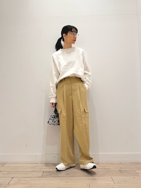 「アイテム（スウェット）」を使った、くどうさん（レディース・157cm・30代）の秋コーディネート