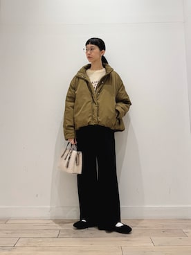 「アイテム（ハンドバッグ）」を使った、くどうさん（レディース・157cm・30代）の冬コーディネート