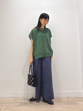 「アイテム（ハンドバッグ）」を使った、くどうさん（レディース・157cm・30代）の夏コーディネート