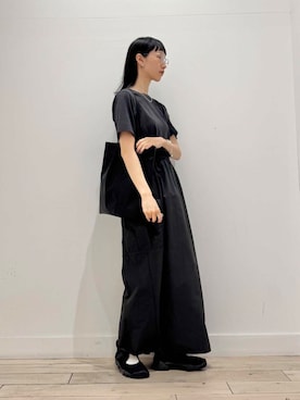 「ドッキングワンピース」｜くどうさん（レディース・157cm）の春コーディネート