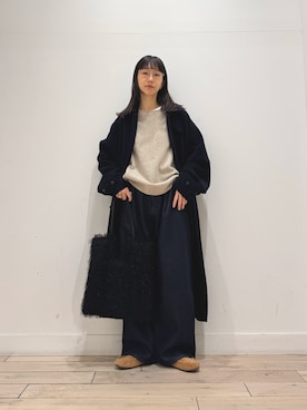 「doors」｜「アイテム（ジャケット/アウター）」を使った、くどうさん（レディース・157cm）の冬コーディネート