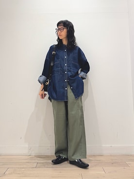「URBAN RESEARCH DOORS（アーバンリサーチドアーズ）のアイテム」を使った、くどうさん（レディース・157cm）の秋コーディネート