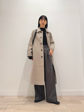 「doors」｜「アイテム（ジャケット/アウター）」を使った、くどうさん（レディース・157cm）の冬コーディネート