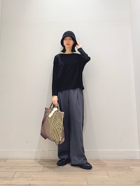 「URBAN RESEARCH DOORS(アーバンリサーチドアーズ)のアイテム(バッグ)」を使った、くどうさん(レディース・157cm)の秋コーディネート