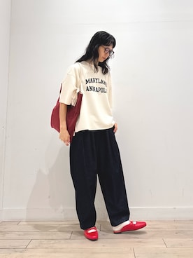 「アイテム（サンダル）」を使った、くどうさん（レディース・157cm・30代）の夏コーディネート