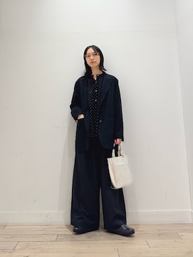 「RODE SKO（ロデスコ）のアイテム」を使った、くどうさん（レディース・157cm）の秋コーディネート
