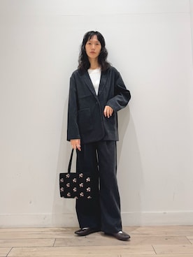 「アイテム（タンクトップ）」を使った、くどうさん（レディース・157cm・30代）の夏コーディネート