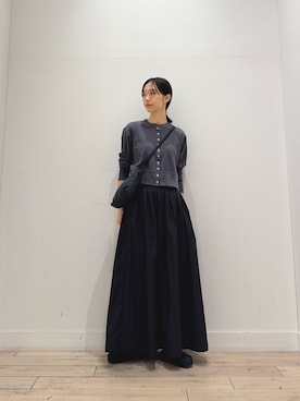 「EKAL（エカル）のアイテム」を使った、くどうさん（レディース・157cm）の秋コーディネート