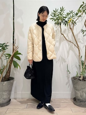 「ショートブルゾン」｜くどうさん（レディース・157cm）の秋コーディネート