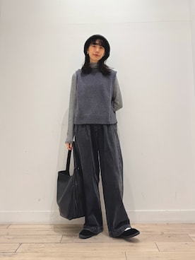 「アイテム（その他シューズ）」を使った、くどうさん（レディース・157cm）の秋コーディネート