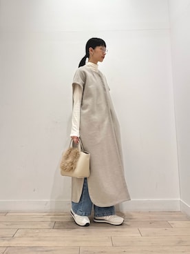 くどうさん（骨格ナチュラル・レディース・157cm）の秋コーディネート