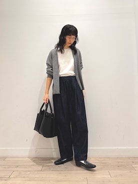 くどうさん（骨格ナチュラル・レディース・157cm・30代）の秋コーディネート