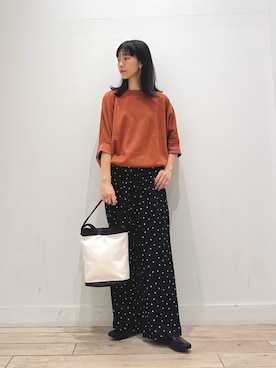 「アイテム（ショルダーバッグ）」を使った、くどうさん（レディース・157cm・30代）の夏コーディネート