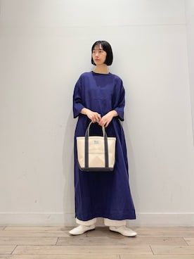 「かぐれ（カグレ）のアイテム」を使った、くどうさん（レディース・157cm）の春コーディネート