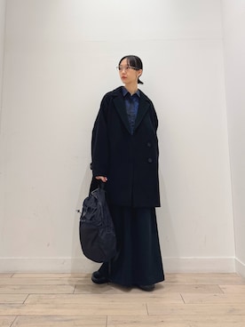 「EKAL（エカル）のアイテム」を使った、くどうさん（レディース・157cm）の秋コーディネート