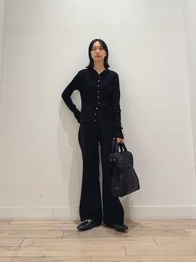 「モックネック」｜くどうさん（レディース・157cm）の秋コーディネート