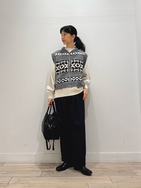 「アイテム（スウェット）」を使った、くどうさん（レディース・157cm・30代）の秋コーディネート
