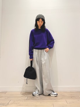 「FORK&SPOON」｜「アイテム（シューズ）」を使った、くどうさん（レディース・157cm）の秋コーディネート