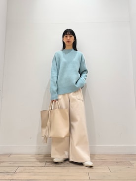 「アイテム（ブーツ）」を使った、くどうさん（レディース・157cm・30代）の冬コーディネート