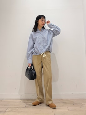 くどうさん（骨格ナチュラル・レディース・157cm・30代）の秋コーディネート