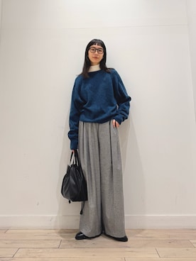 「アイテム（ショルダーバッグ）」を使った、くどうさん（レディース・157cm・30代）の冬コーディネート