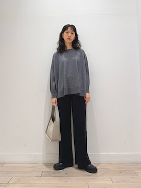 「URBAN RESEARCH DOORS（アーバンリサーチドアーズ）のトラックソールブーツ（ブーツ）」を使った、くどうさん（レディース・157cm）の秋コーディネート