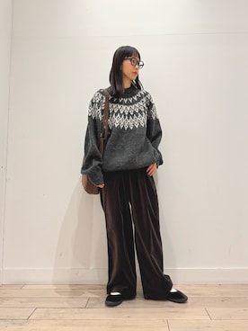 「アイテム（その他シューズ）」を使った、くどうさん（レディース・157cm）の秋コーディネート