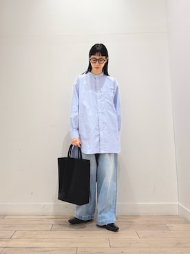 「かぐれ（カグレ）のアイテム」を使った、くどうさん（レディース・157cm）の春コーディネート