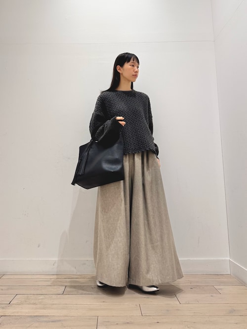 セール】9分丈ワイドギャザーパンツ（その他パンツ）｜URBAN RESEARCH