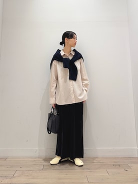「RODE SKO（ロデスコ）のアイテム」を使った、くどうさん（レディース・157cm）の秋コーディネート