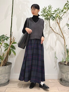 くどうさん（レディース・157cm）の秋コーディネート