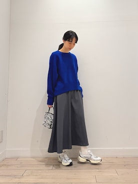 「RODE SKO（ロデスコ）のアイテム」を使った、くどうさん（レディース・157cm）の秋コーディネート