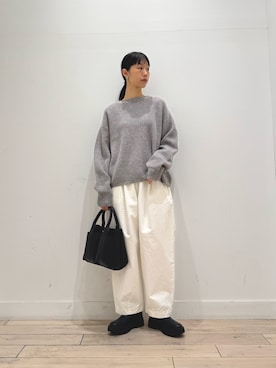 「アイテム（ブーツ）」を使った、くどうさん（レディース・157cm・30代）の冬コーディネート