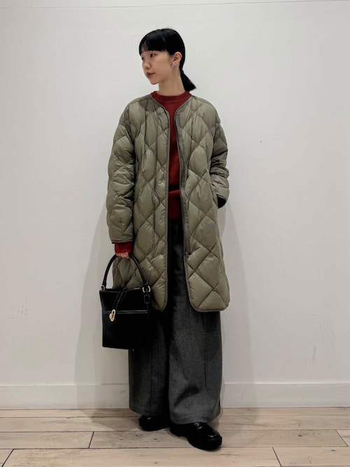 セール】『WEB/一部店舗限定カラー』ライトダウンキルトロングコート