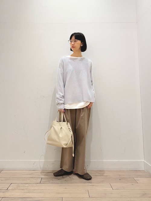 コットンラウンドヘムカットソー（Tシャツ/カットソー）｜URBAN