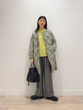 「アイテム（ブーツ）」を使った、くどうさん（レディース・157cm・30代）の冬コーディネート