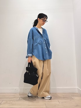 くどうさん（骨格ナチュラル・レディース・157cm・30代）の秋コーディネート
