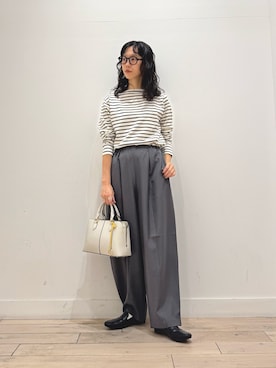 くどうさん（骨格ナチュラル・レディース・157cm・30代）の秋コーディネート