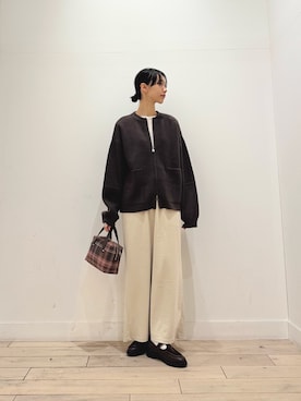 「URBAN RESEARCH DOORS(アーバンリサーチドアーズ)のアイテム(スカート)」を使った、くどうさん(レディース・157cm)の秋コーディネート