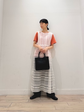 「サボ」｜くどうさん（レディース・157cm）の夏コーディネート