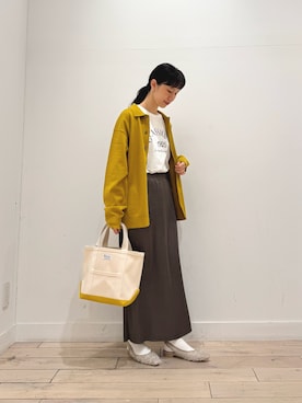 「アイテム（その他シューズ）」を使った、くどうさん（レディース・157cm）の秋コーディネート