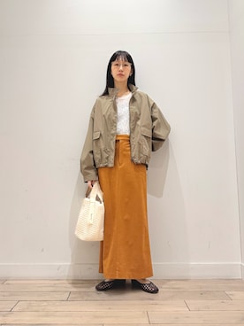 「メッシュパンプス」｜くどうさん（レディース・157cm）の春コーディネート