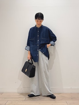 「RODE SKO（ロデスコ）のアイテム」を使った、くどうさん（レディース・157cm）の秋コーディネート