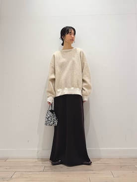 「アイテム（その他トップス）」を使った、くどうさん（レディース・157cm）の秋コーディネート