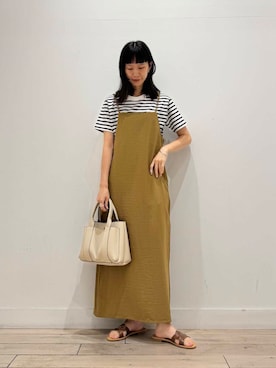 「SMELLY（スメリー）のアイテム（アクセサリー）」を使った、くどうさん（レディース・157cm）の夏コーディネート