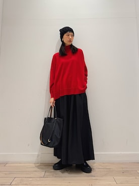 「アイテム（ブーツ）」を使った、くどうさん（レディース・157cm・30代）の冬コーディネート