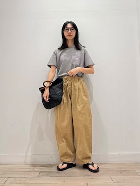 「ペーパーバッグ」｜くどうさん（レディース・157cm）の夏コーディネート