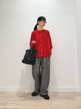 くどうさん（骨格ナチュラル・レディース・157cm）の冬コーディネート