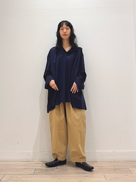 「アイテム（シャツ/ブラウス）」を使った、くどうさん（レディース・157cm・30代）の夏コーディネート